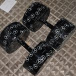 دمبل 20کیلو بسته 2عددی جمعا 40کیلو