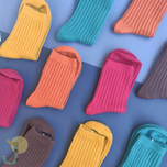 جوراب نیم ساق زنانه کبریتی پهن برند وارداتی