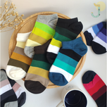 جوراب زیر قوزکی مردانه طرح رینگی درشت برند بوگارو