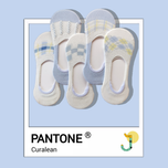 جوراب کالجی زنانه میکس آبی و سفید برند وارداتی