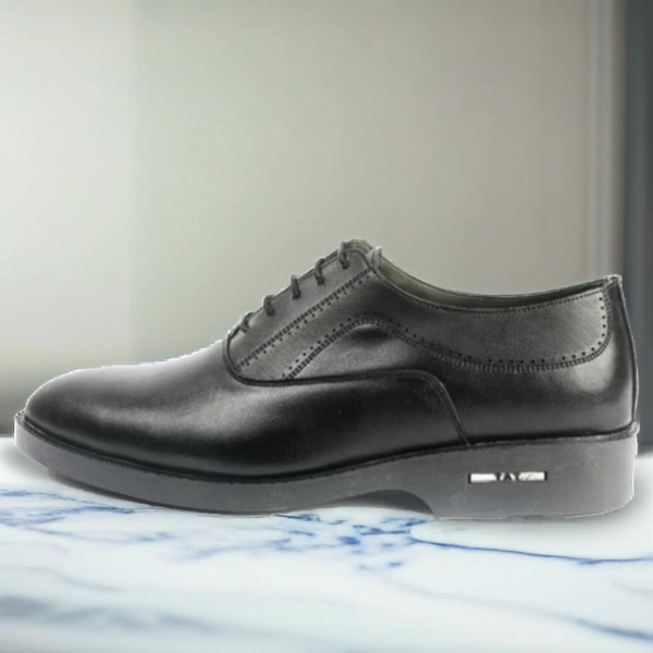 کفش چرم مجلسی مردانه کلاسیک کد 132