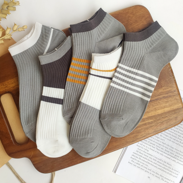 جوراب مچی مردانه کبریتی طوسی وارداتی