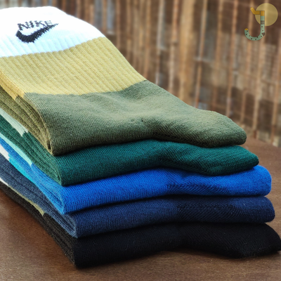 جوراب ساقدار کش انگلیسی یونیسکس طرح نایکی برند دومینو