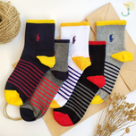 جوراب نیم ساق مردانه کش انگلیسی پولو وارداتی