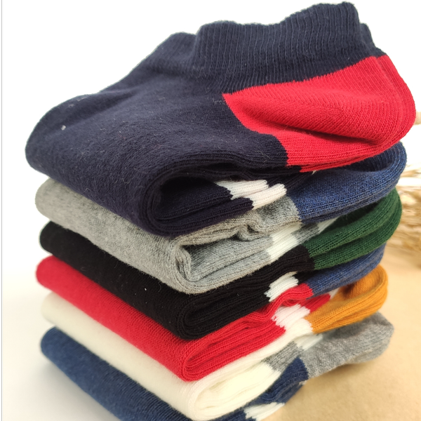 جوراب مچی مردانه طرح نیوی برند بارکد