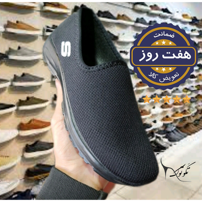 کفش کتانی اسکیچرز با رویه کتان زیره پیو تزریق کد 315