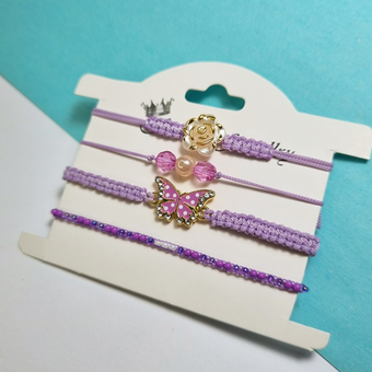 ست 4 عددی دستبند دخترانه