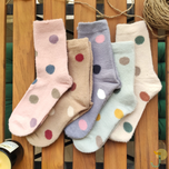 جوراب ساقدار موهر زنانه طرح توپ توپی برند COCO & HANA