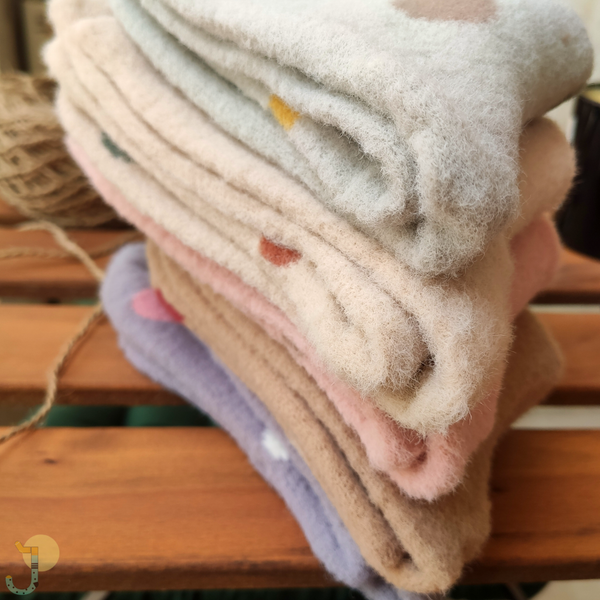 جوراب ساقدار موهر زنانه طرح توپ توپی برند COCO & HANA