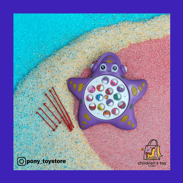 اسباب بازی مدل ماهیگیری طرح ستاره دریایی