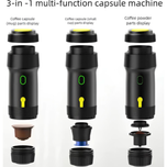 اسپرسو ساز شارژی و قابل حمل مدل north plus coffeemate g02