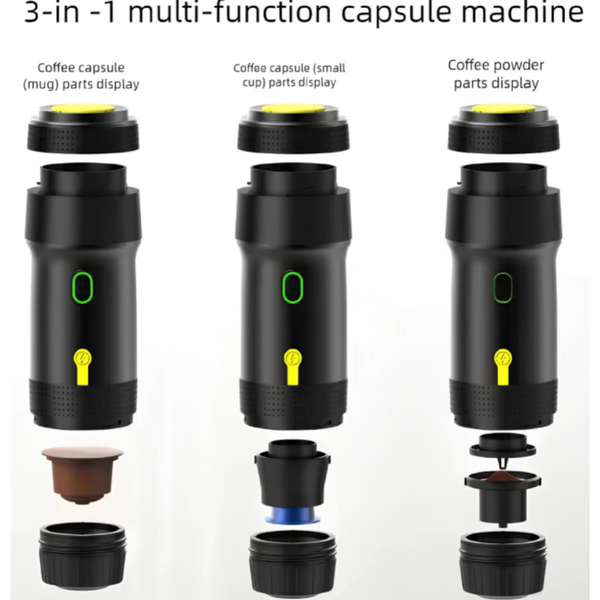 اسپرسو ساز شارژی و قابل حمل مدل north plus coffeemate g02