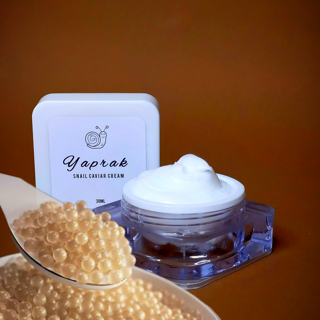 کرم مرطوب‌کننده و آبرسان خاویار حلزون