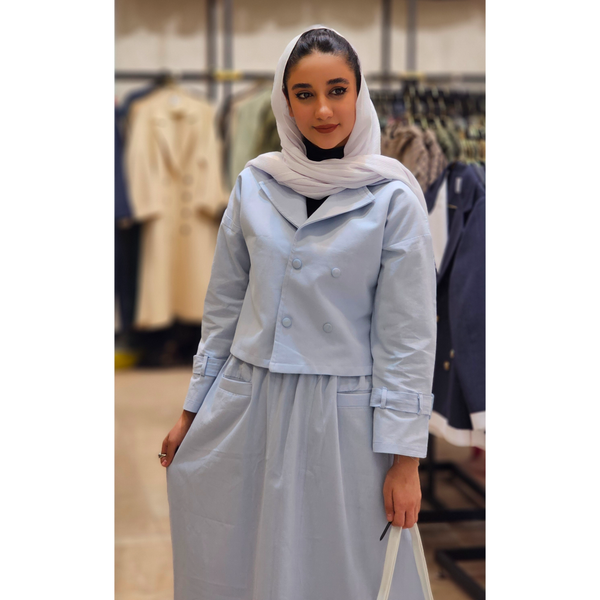 کت و دامن بهاره لینن