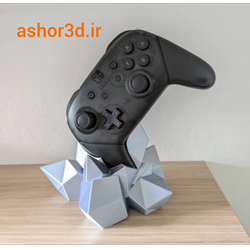 پایه نگهدارنده دسته Nintendo Crystal - Switch Pro طرح کریستالی