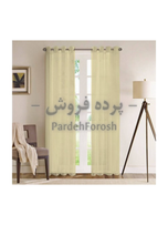 پنل پرده حریر ساده سایز 280x140 سانتیمتر