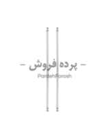 میله پرده پشت دری استیل مدل تلسکوپی 80 – بسته 2 عددی