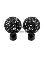 قپه ریل پرده مدل المپیک – بسته 2 عددی