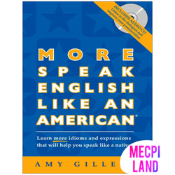 More speak english like an American (تحریری چاپتمام رنگی سایز رحلی)