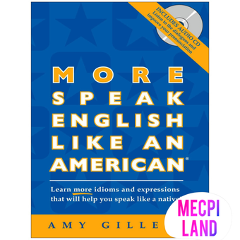 More speak english like an American (تحریری چاپتمام رنگی سایز رحلی)