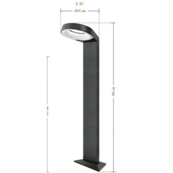 چراغ حیاطی نورا 80 سانت بیتانور