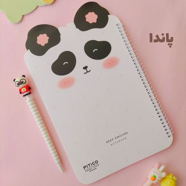 دفتر مشق حاشیه دار گوش دار