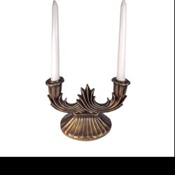 شمعدان دوشاخه نمابرنز