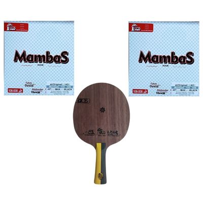 چوب راکت ایر اکستریم کربن + جفت رویه مامباس