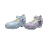 کفش  بچه گانه دخترانه اکلیلی طرح پاپیون