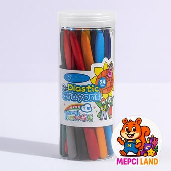 مدادشمعی جادویی 24 رنگ لوله ای