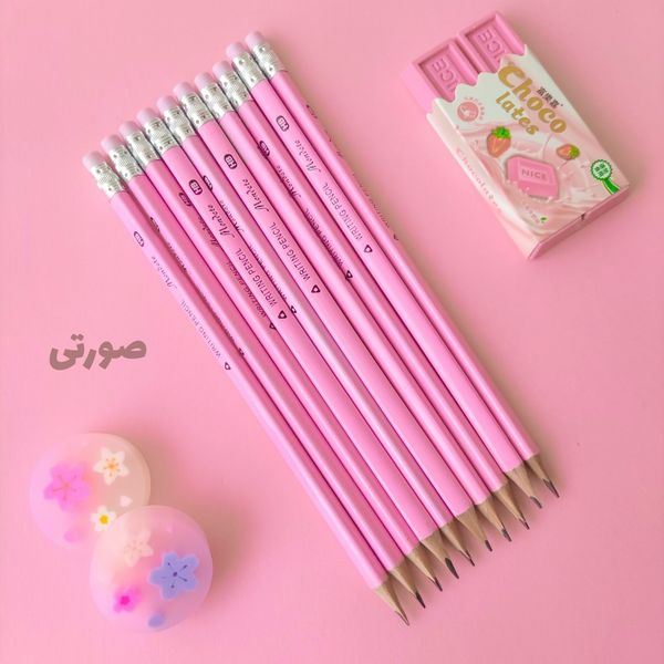 مداد مشکی مثلثی پاستلی