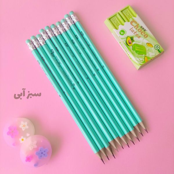 مداد مشکی مثلثی پاستلی