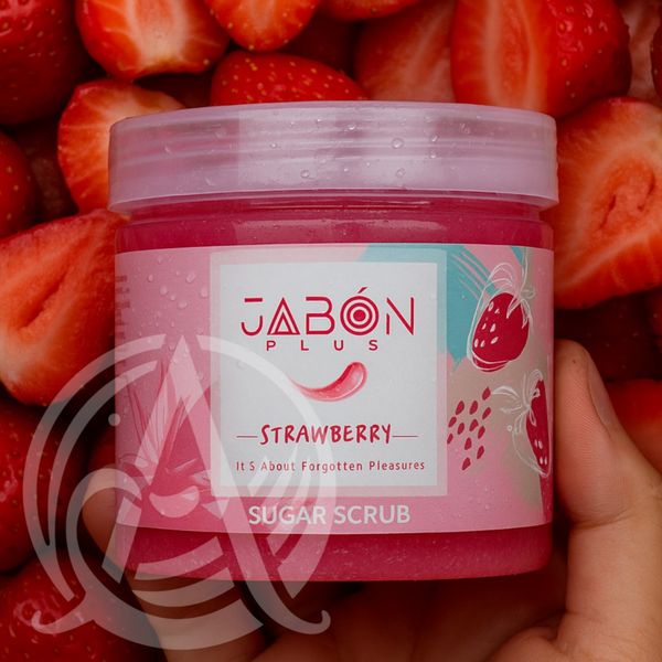 اسکراب ژبن پلاس 450 گرمی توت فرنگی