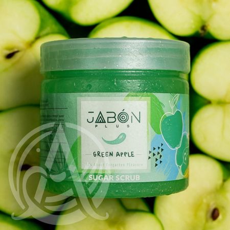 اسکراب ژبن پلاس 450 گرمی سیب سبز