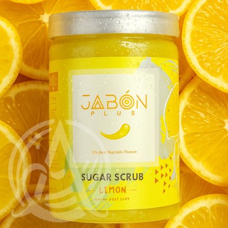 اسکراب ژبن پلاس 900 گرمی لیمو ترش