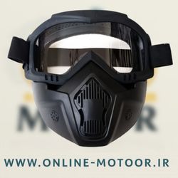 عینک و ماسک موتور سواری مدل C-1
