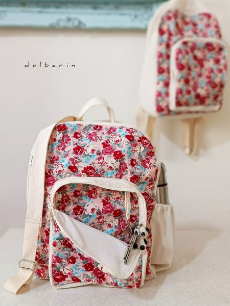 کوله پشتی الیاف طبیعی ، متقال و کتان نخ