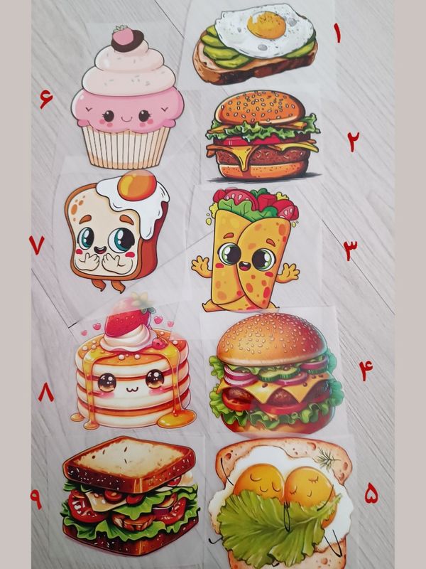 کیسه لقمه اقتصادی با برچسب فانتزی حرارتی