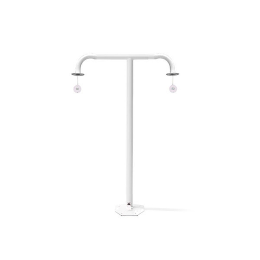 پایه براکت دوربین تی شکل رو به پایین 60×80 سانتی