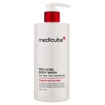 شوینده بدن ضد آکنه قرمز مدی کیوب (Medicube Red Acne Body Wash)