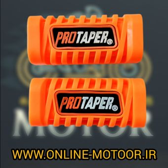 لاستیک جاپایی رکاب جلو موتورسیکلت  مدل A-130-ORG مناسب برای هوندا بسته 2 عددی