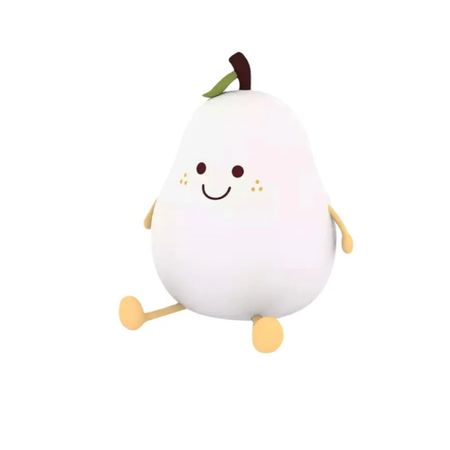 چراغ خواب سیلیکونی طرح گلابی