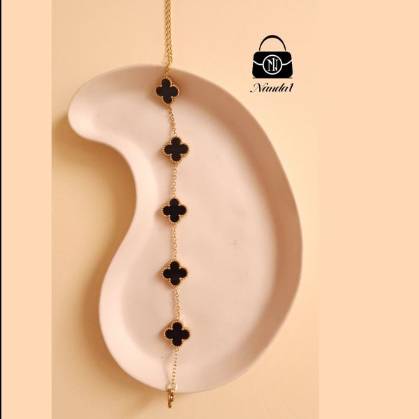 دستبند ونکلیف مشکی