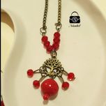 نیم ست یلدا طرح انار