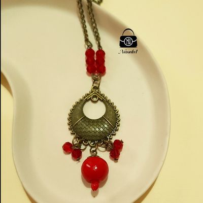 نیم ست یلدا طرح انار 2