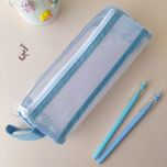 جامدادی توری پاستلی دوزیپ