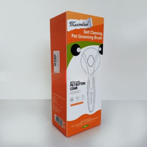 برس نظافت حیوانات خانگی دارای دکمه