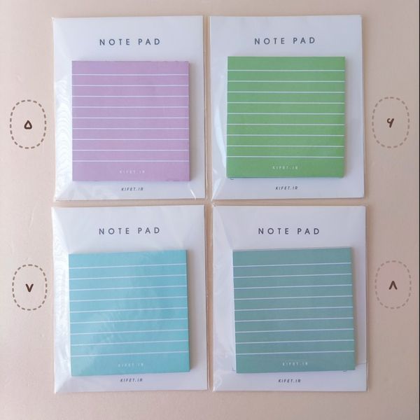 نوت خط دار پاستلی