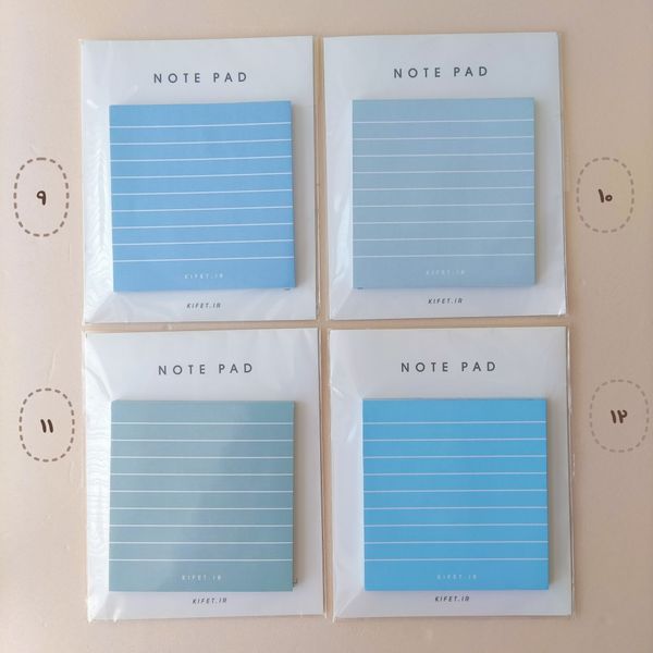 نوت خط دار پاستلی