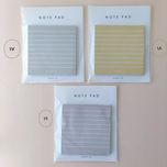 نوت خط دار پاستلی